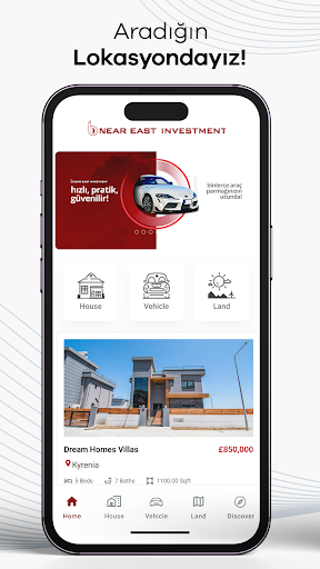 Android application Near East Investment screenshort