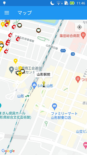 Android application べにズくるりん screenshort