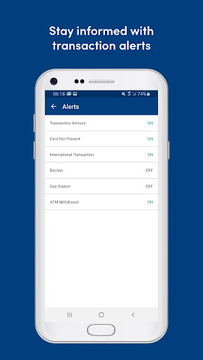 Android application KCT Digital Card App screenshort