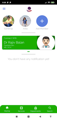 Android application Nurture Child Clinic & Propel screenshort