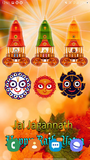 Android application Jagannath Rath Yatra Live Wall screenshort