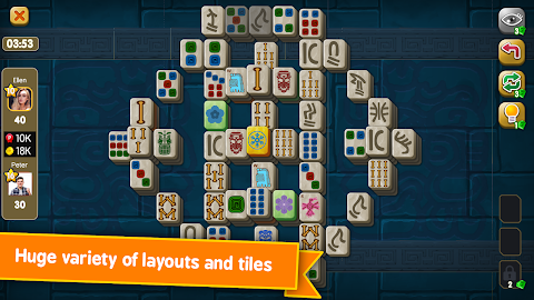 Mahjong Maya Puzzle Live Duelsのおすすめ画像1
