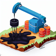 Oil Mining 3D - Petrol Factory Mod apk versão mais recente download gratuito