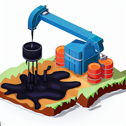 Значок приложения "Oil Mining 3D - Petrol Factory"