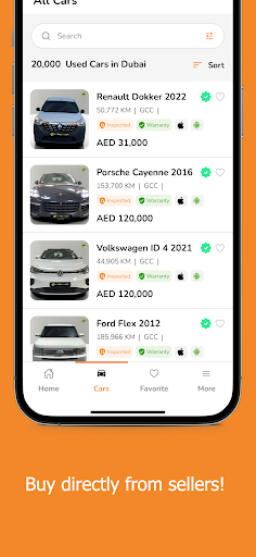 Screenshot of BuyAnyCar.com