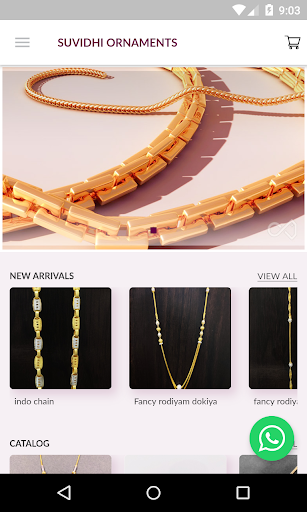 Suvidhi Ornaments - Gold Chain Screen 2