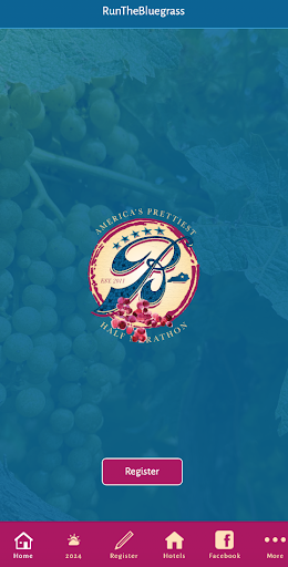 Android application RunTheBluegrass screenshort