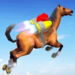 Cover Image of Скачать Лошадиные игры - Виртуальный симулятор лошади 3D  APK