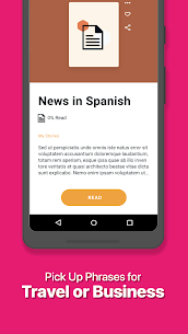 Beelinguapp: Learn Spanish, English, French & More V2.750 MOD APK (Premium Unlocked) Free For Android 5