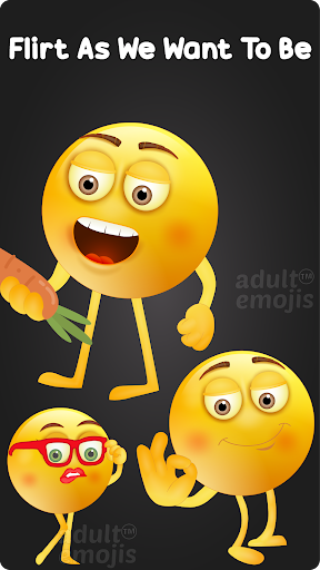 Flirty Emoji Sticker Keyboard Screen 3