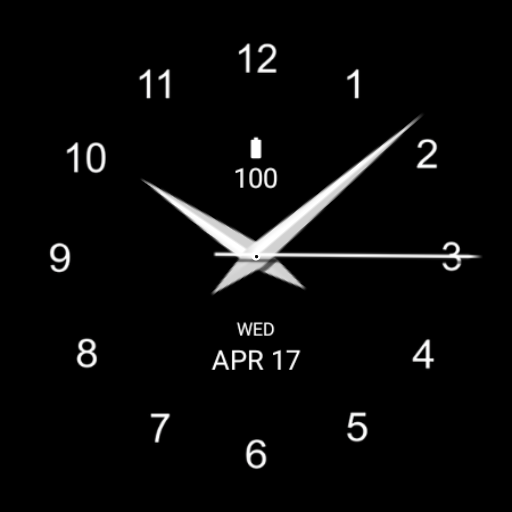 Minimalist Analog S Watch Face