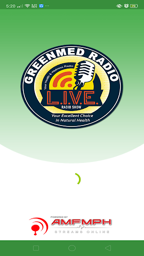 Android application GreenMed Radio screenshort