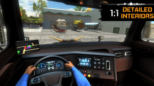 Truck Simulator USA Revolution Mod APK 9.8.5 (Unlimited money)(Unlocked) Gallery 2