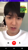 screenshot of Lee Min Ho Fake Video Call
