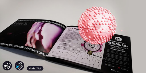 Android application Genesis ar+ screenshort