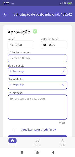 Ravex Aprovador Screen 2