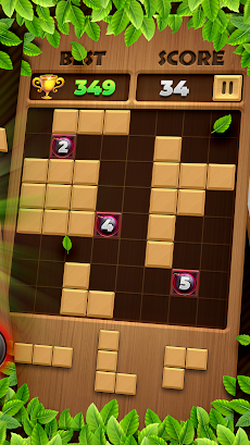 Wood Block - Puzzle Gameのおすすめ画像1