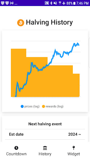 Bitcoin Halving Countdown Screen 3