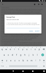 Secure Text