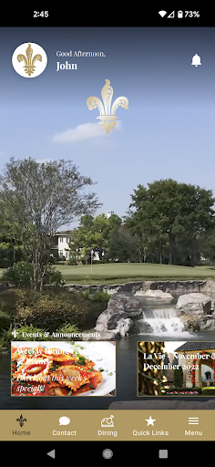 Android application Royal Oaks CC Houston screenshort