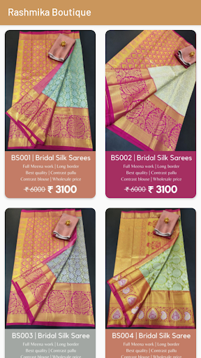 Rashmika Boutique Silk Sarees Screen 2