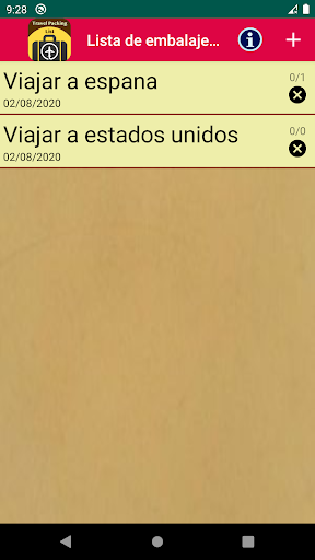 Vista previa de la aplicación
