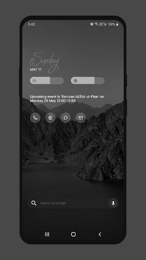 Exquigets for KWGT Screen 3