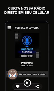 Web Rádio sonora