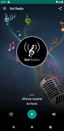 Android application Sol Radio screenshort