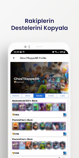 CR Chest and Profile Tracker