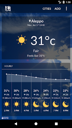 Syria Weather Screenshot 1 - AppWisp.com