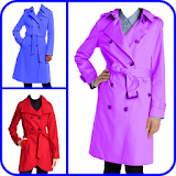 Woman Trench Coat Photo Suit Editor icon