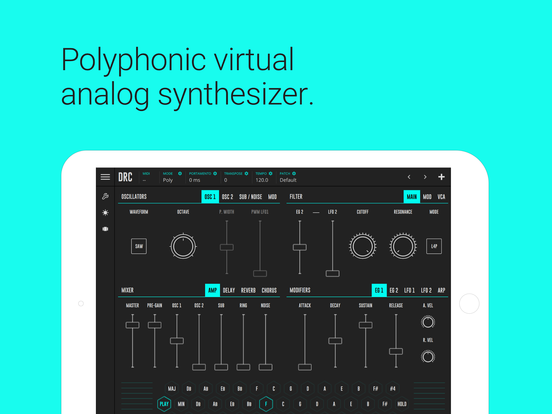 Performance no DRC Polyphonic Synthesizer