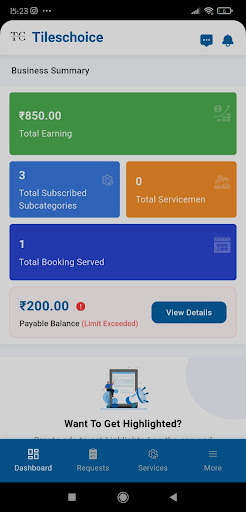 tiles choice partner