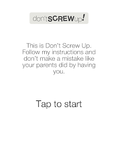 Don't Screw Up! Screenshot