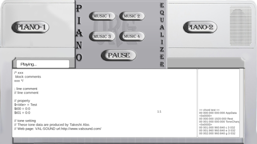 Piano & Org Equalizer Screen 2