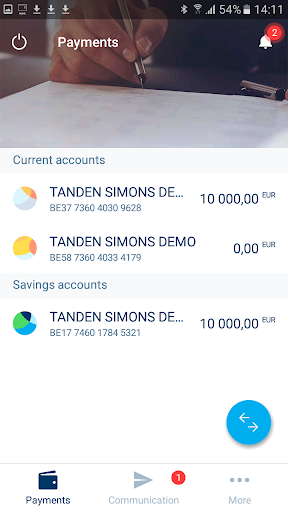 Android application KBC Business screenshort