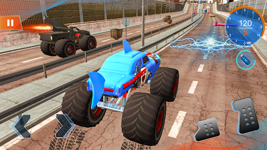 Monster Truck Xtreme Drag Race