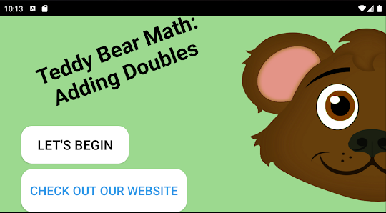 Teddy Bear Math - Doubles