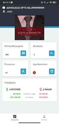 Android application NAJ DESK screenshort