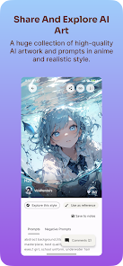 Captura 3 PixAI.Art - AI Art Generator android