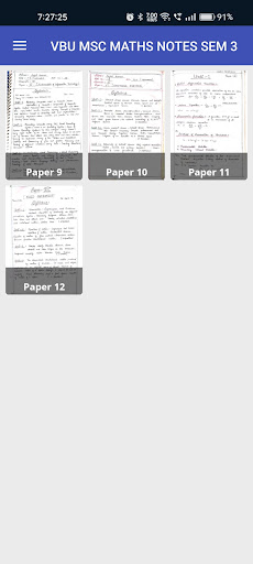 Android application VBU MSC MATHS NOTES SEMESTER 3 screenshort