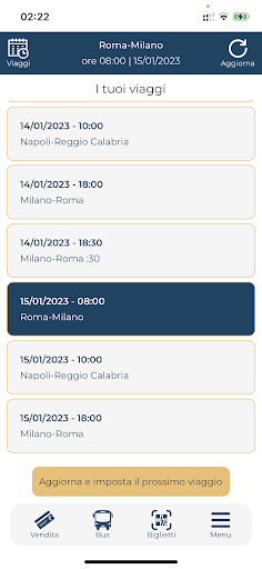 MyTicketSolution Screen 2