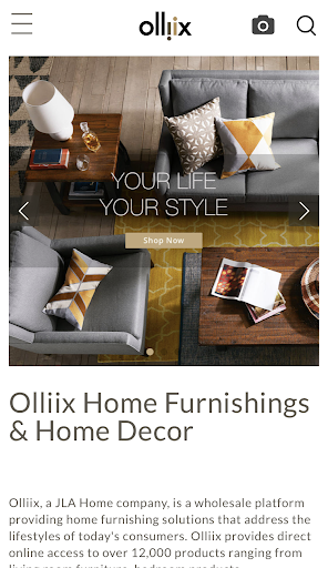 Android application Olliix screenshort