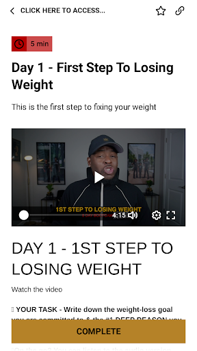 Discipline Coach Screen 3