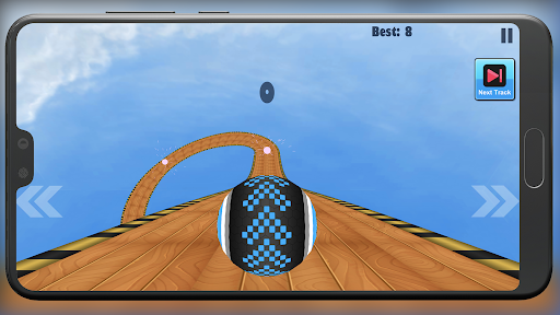 Rolling Ball Impossible road Screen 2