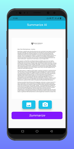 Summarize AI Screen 2