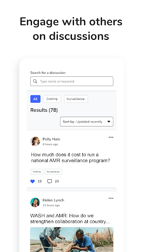 AMR Community Exchange Screen 2