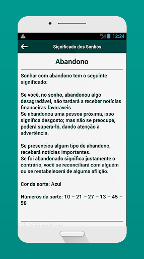 Significado dos Sonhos Screen 3