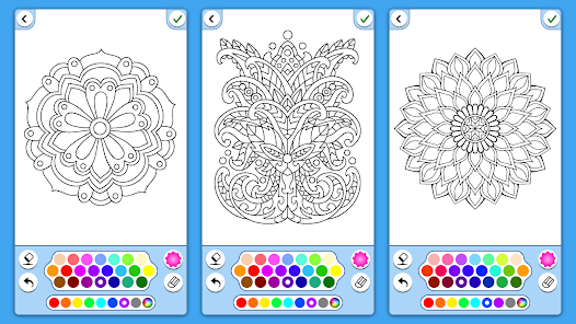 24 páginas mandalas flor livro para colorir para crianças adulto